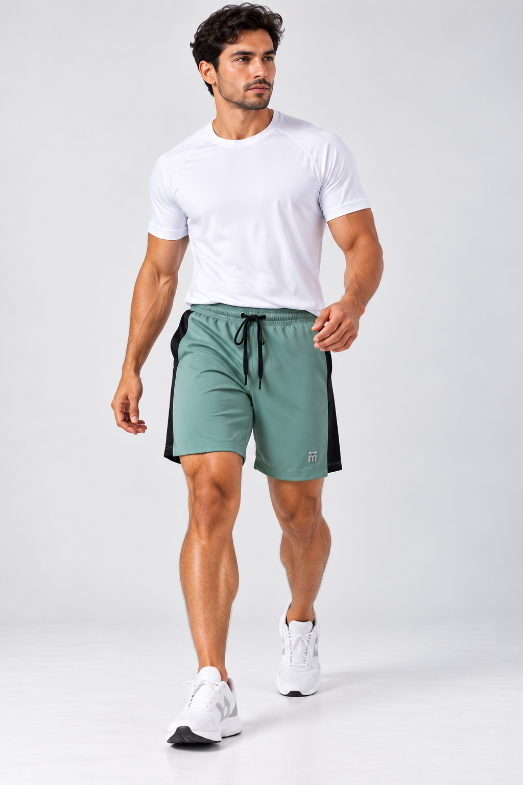 M Active Mesh Paneled Training Short