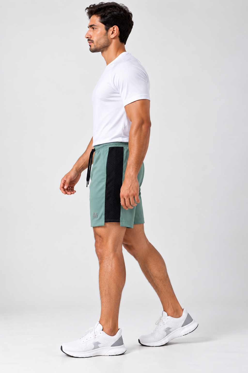 M Active Mesh Paneled Training Short