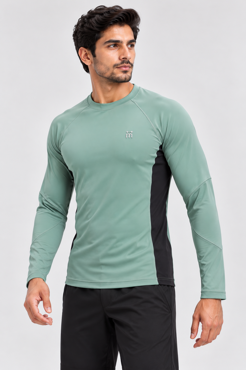 M Active Men’s Reflective Performance Rash Guard