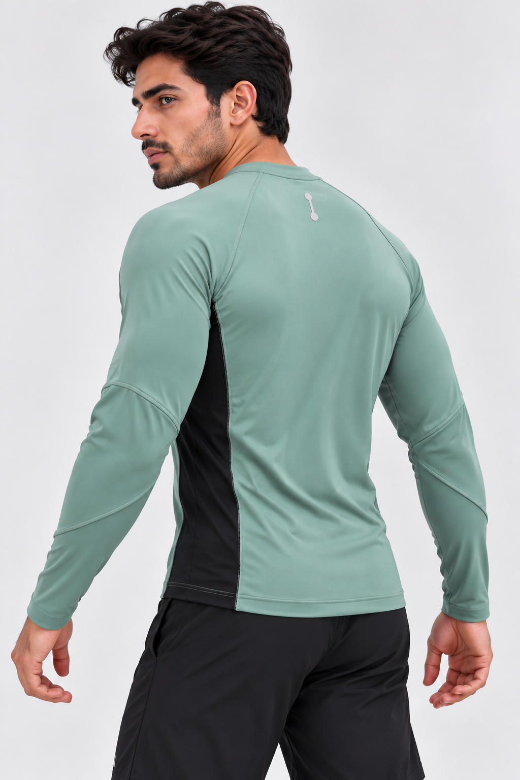 M Active Men’s Reflective Performance Rash Guard