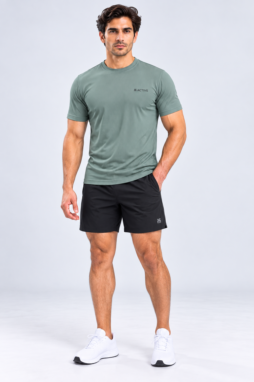 M Active Waffle Everyday Tee