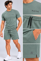 M Active Waffle Everyday Short