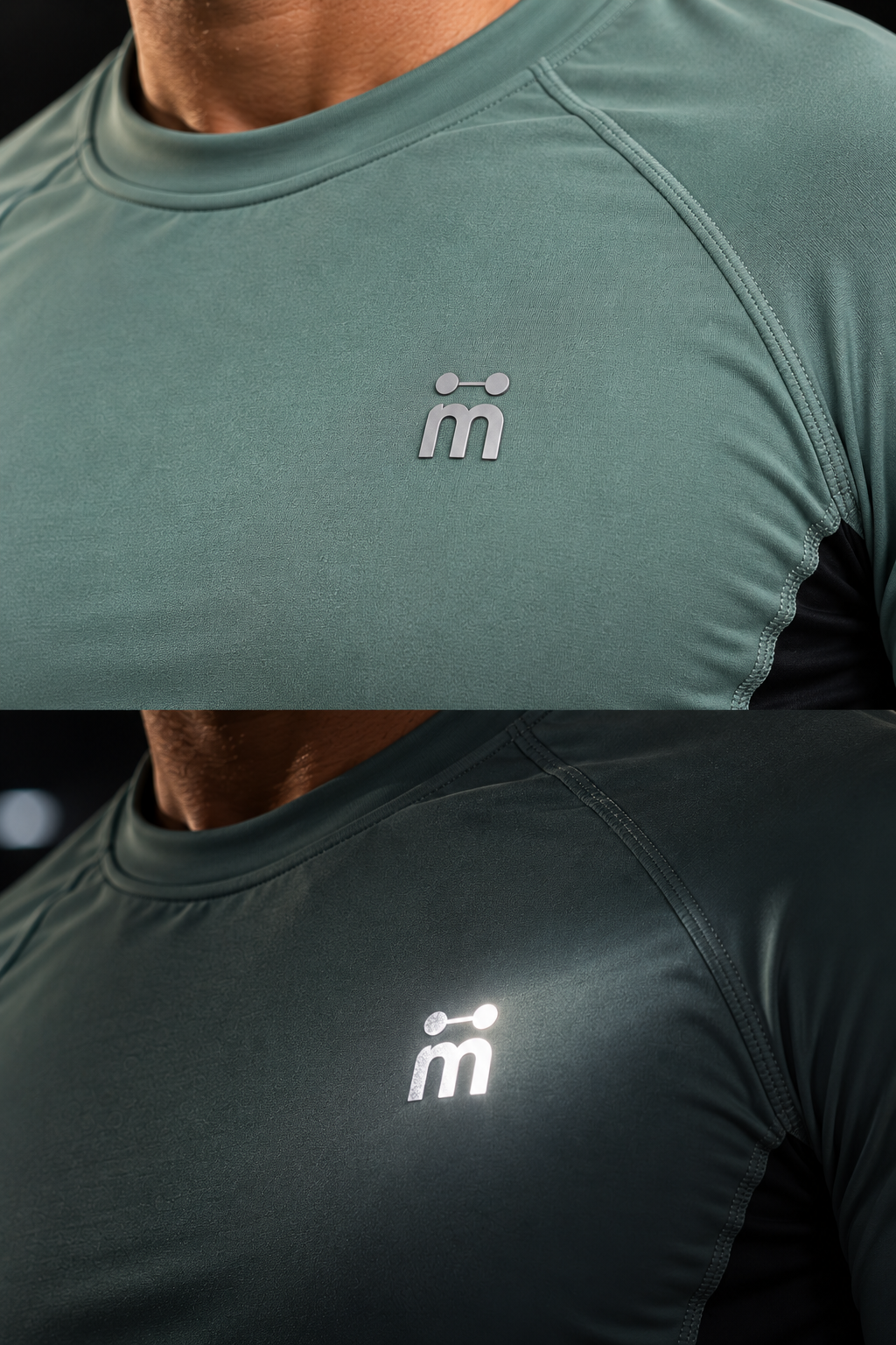 M Active Men’s Reflective Performance Rash Guard