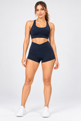 M Active Booty Overlap Biker Short