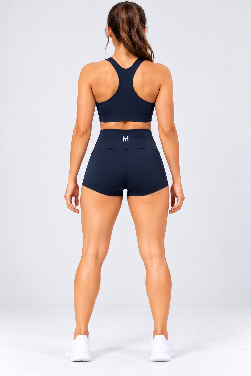 M Active Booty Overlap Biker Short