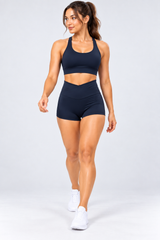 M Active Booty Overlap Biker Short