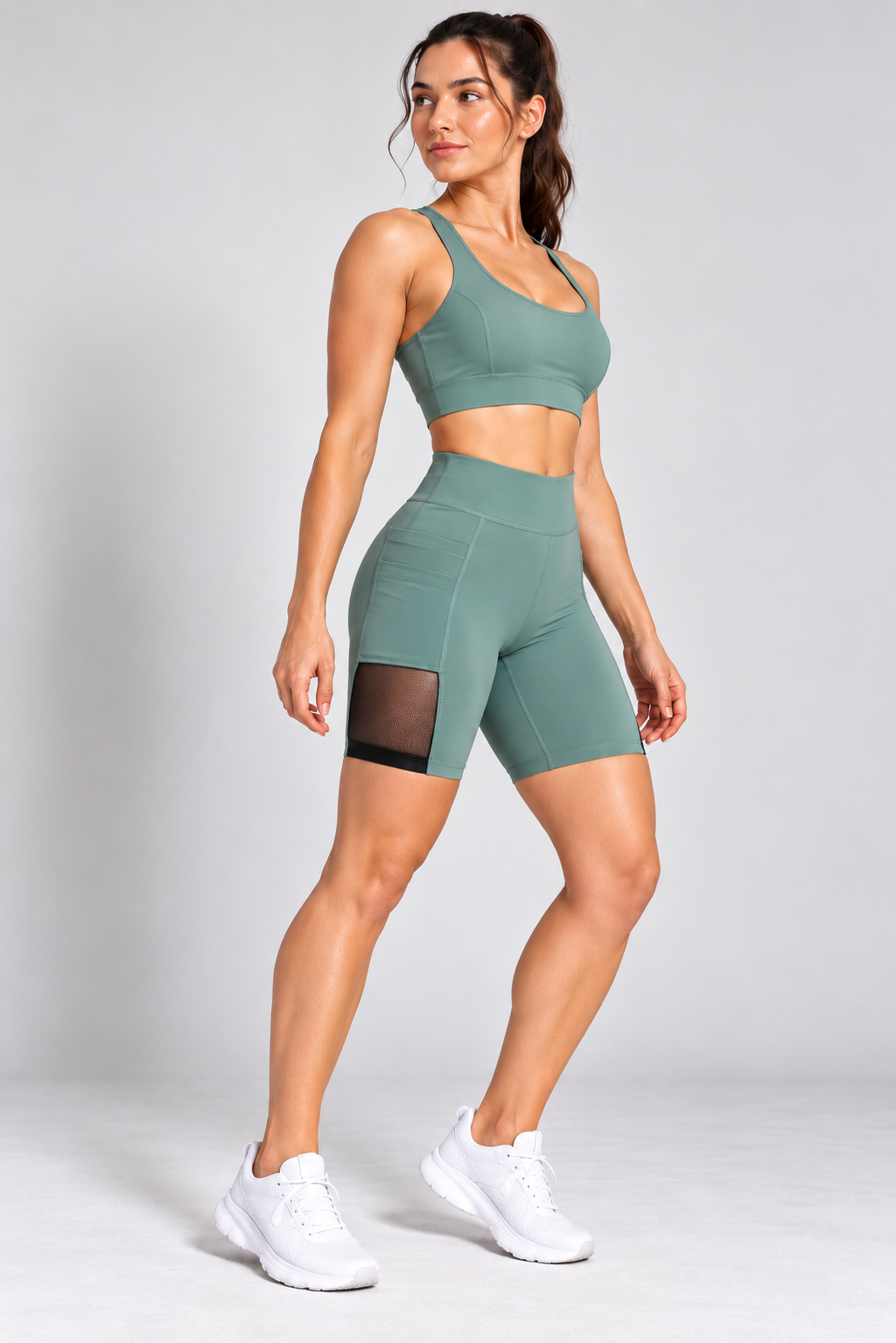 AeroMesh Reflective Pocket Biker Short