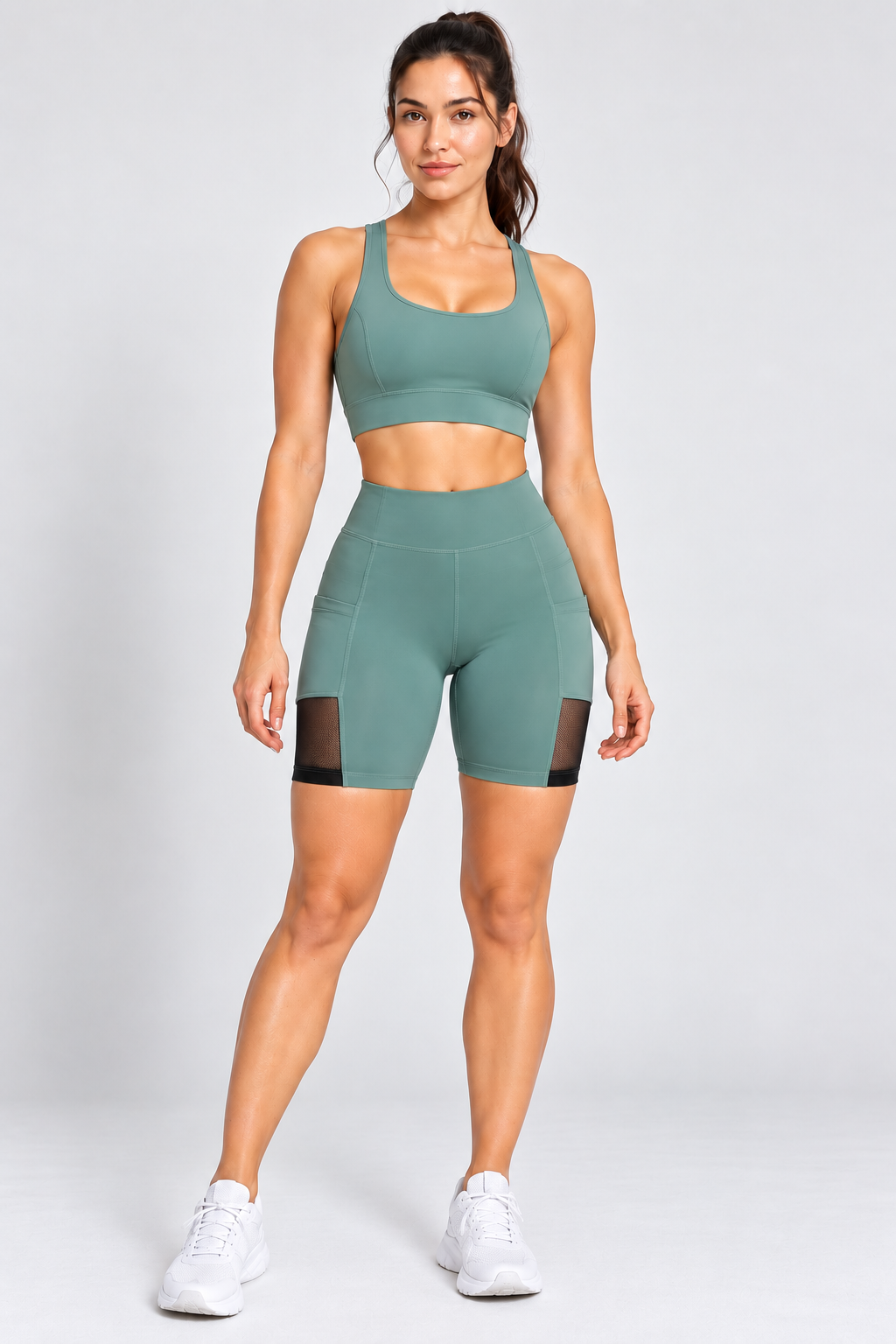 AeroMesh Reflective Pocket Biker Short