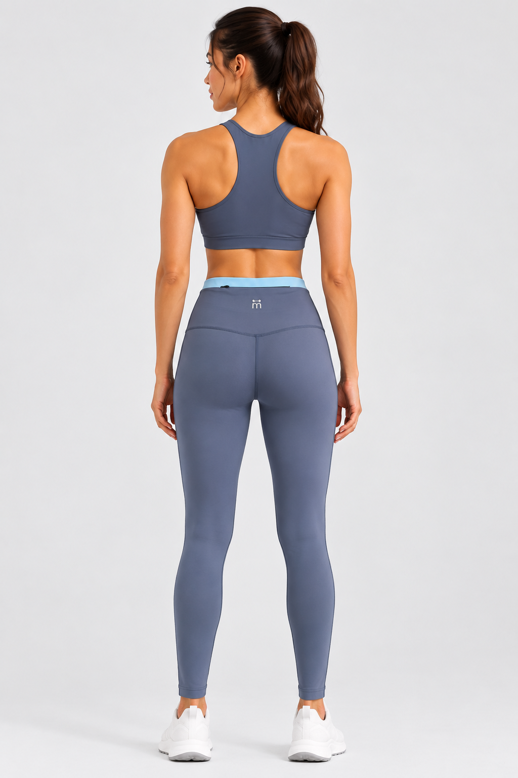 High-Waist Reflective Performance Leggings