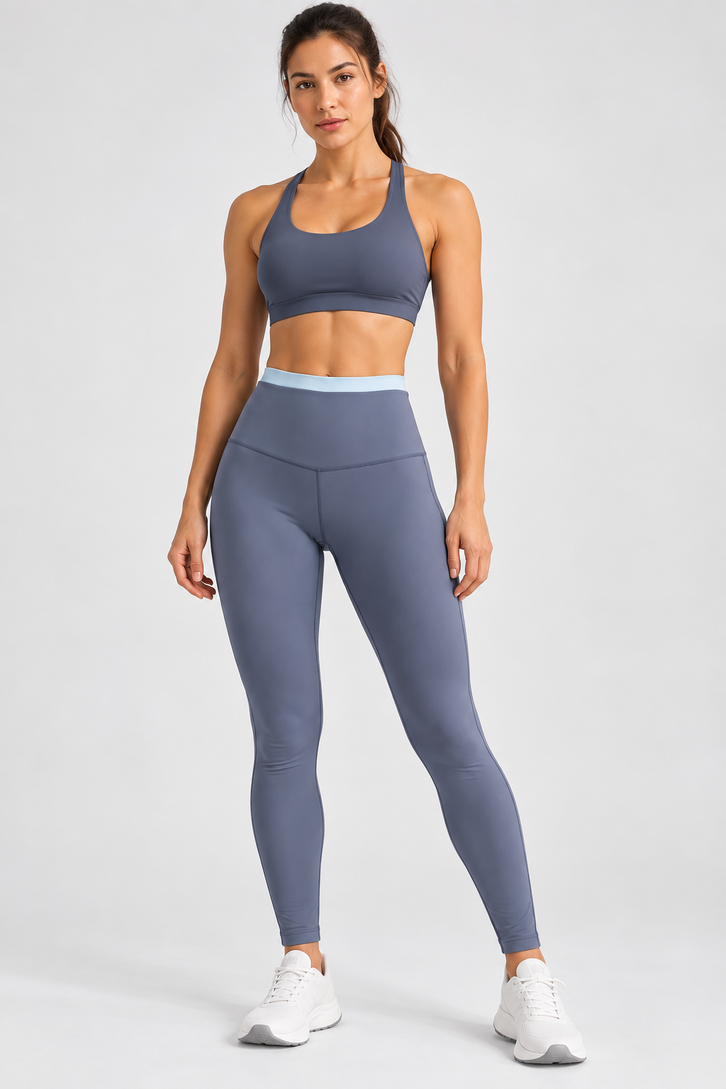 High-Waist Reflective Performance Leggings