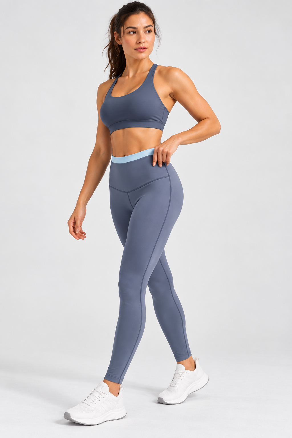 High-Waist Reflective Performance Leggings